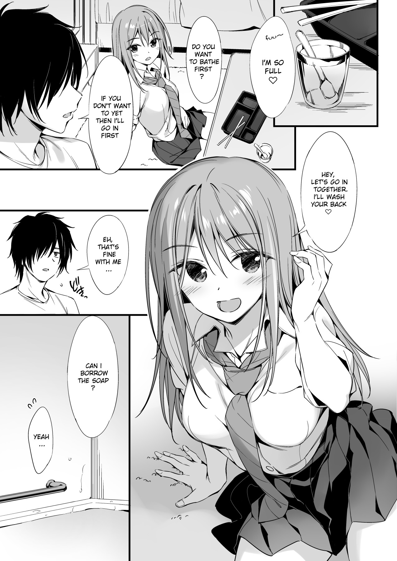 Hentai Manga Comic-Living Together With a Runaway Girl-v22m-Read-4